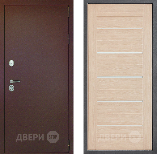 Дверь Дверной континент Рубикон Медь Дизайн ФЛ-46 Капучино в Красноармейске