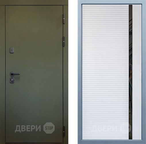 Входная металлическая Дверь Дива МД-61 МХ-45 Белый матовый в Красноармейске