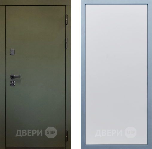 Входная металлическая Дверь Дива МД-61 Н-1 Белый в Красноармейске