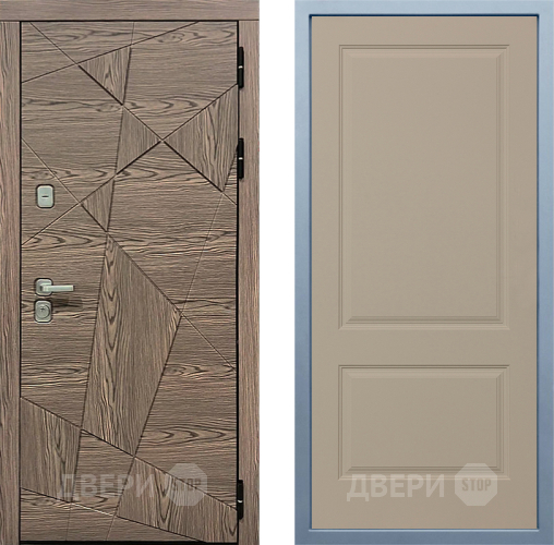 Входная металлическая Дверь Дива МД-97/2 Д-7 Шампань в Красноармейске