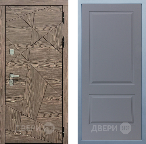 Входная металлическая Дверь Дива МД-97/2 Д-7 Силк Маус в Красноармейске