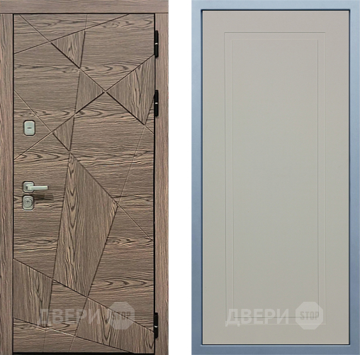 Входная металлическая Дверь Дива МД-97/2 Н-10 Шампань в Красноармейске