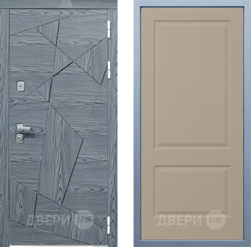 Входная металлическая Дверь Дива МД-97/3 Д-7 Шампань в Красноармейске