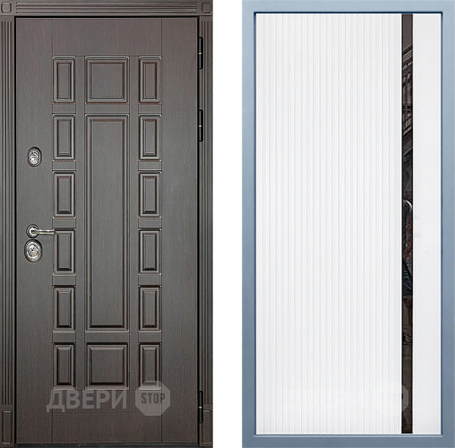 Входная металлическая Дверь Дива МД-38 МХ-46 Белый матовый в Красноармейске