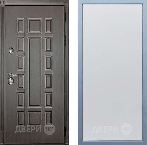 Входная металлическая Дверь Дива МД-38 Н-1 Белый в Красноармейске