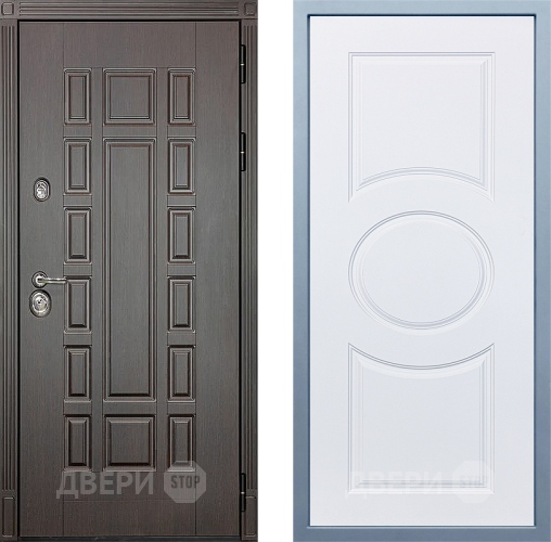 Входная металлическая Дверь Дива МД-38 М-30 Белый в Красноармейске