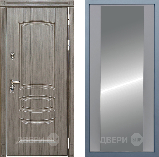 Входная металлическая Дверь Дива МД-42 Д-15 Зеркало Силк Маус в Красноармейске