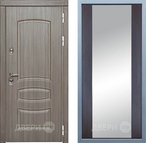 Входная металлическая Дверь Дива МД-42 Д-15 Зеркало Венге в Красноармейске