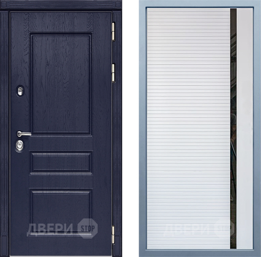 Входная металлическая Дверь Дива МД-45 МХ-45 Белый матовый в Красноармейске