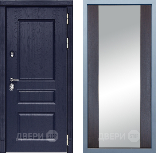 Входная металлическая Дверь Дива МД-45 Д-15 Зеркало Венге в Красноармейске