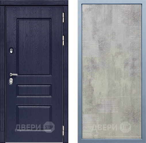 Входная металлическая Дверь Дива МД-45 Д-4 Бетон темный в Красноармейске