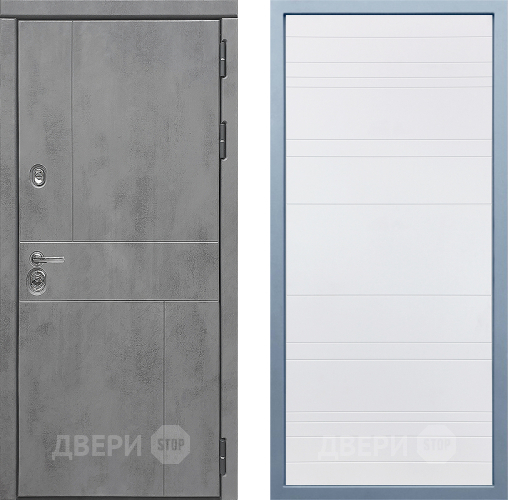 Входная металлическая Дверь Дива МД-48 Д-5 Белый в Красноармейске
