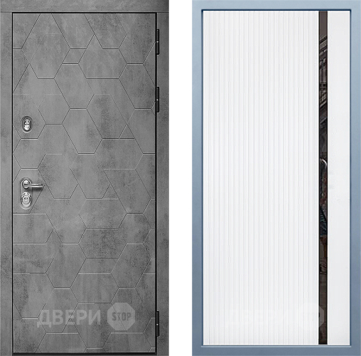 Входная металлическая Дверь Дива МД-51 МХ-46 Белый матовый в Красноармейске