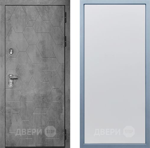 Входная металлическая Дверь Дива МД-51 Н-1 Белый в Красноармейске