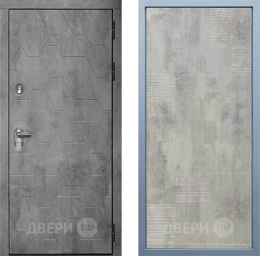 Входная металлическая Дверь Дива МД-51 Д-4 Бетон темный в Красноармейске