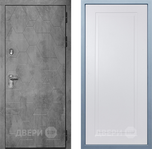 Входная металлическая Дверь Дива МД-51 Н-10 Белый в Красноармейске