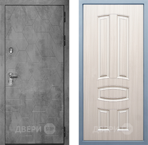 Входная металлическая Дверь Дива МД-51 М-3 Сандал белый в Красноармейске