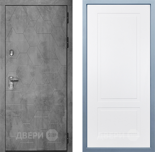 Входная металлическая Дверь Дива МД-51 Н-7 Белый в Красноармейске