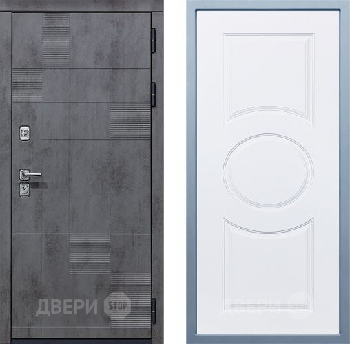 Входная металлическая Дверь Дива МД-35 Д-8 Белый в Красноармейске