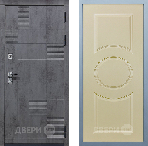 Входная металлическая Дверь Дива МД-35 Д-8 Шампань в Красноармейске