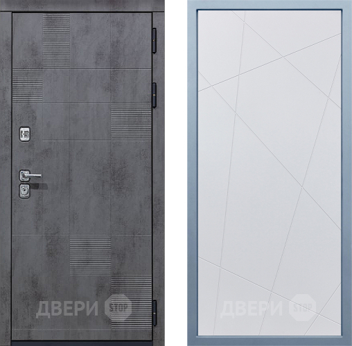 Входная металлическая Дверь Дива МД-35 Д-11 Белый в Красноармейске