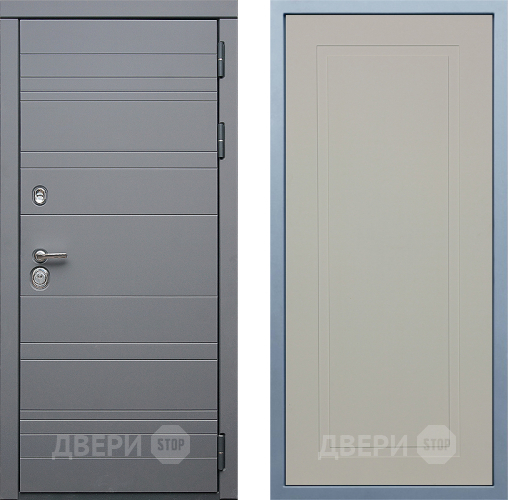 Входная металлическая Дверь Дива МД-39 Н-10 Шампань в Красноармейске