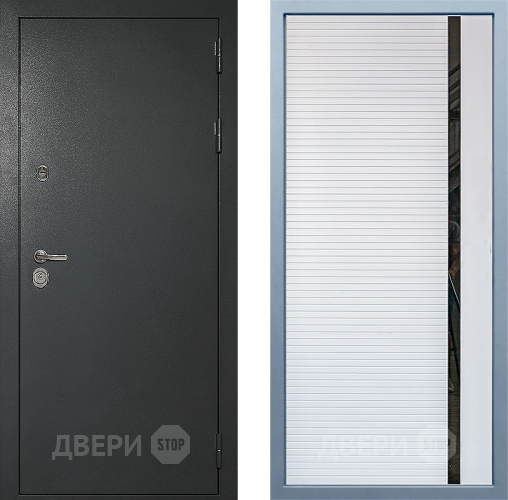 Входная металлическая Дверь Дива МД-40 Титан МХ-45 Белый матовый в Красноармейске