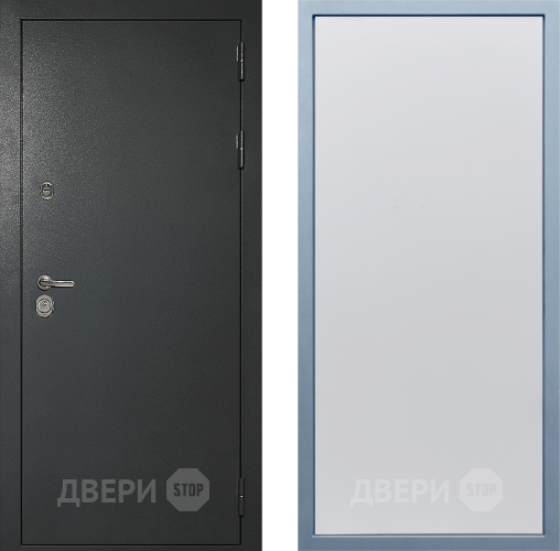 Входная металлическая Дверь Дива МД-40 Титан Н-1 Белый в Красноармейске