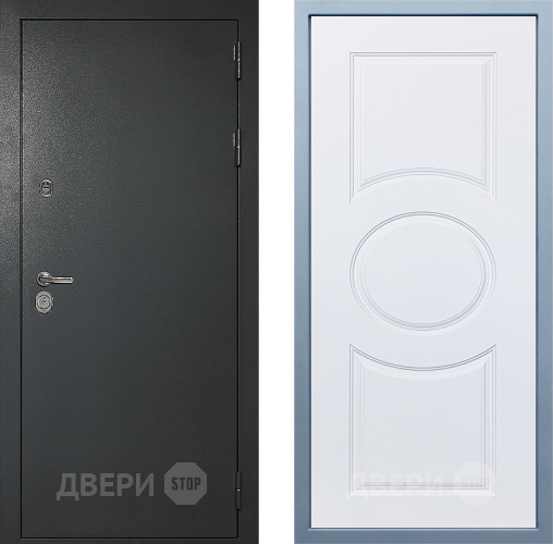 Входная металлическая Дверь Дива МД-40 Титан М-30 Белый в Красноармейске