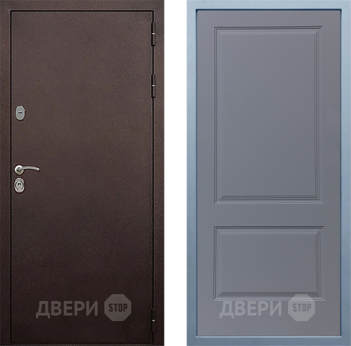 Входная металлическая Дверь Дива МД-40 Медь Д-7 Силк Маус в Красноармейске