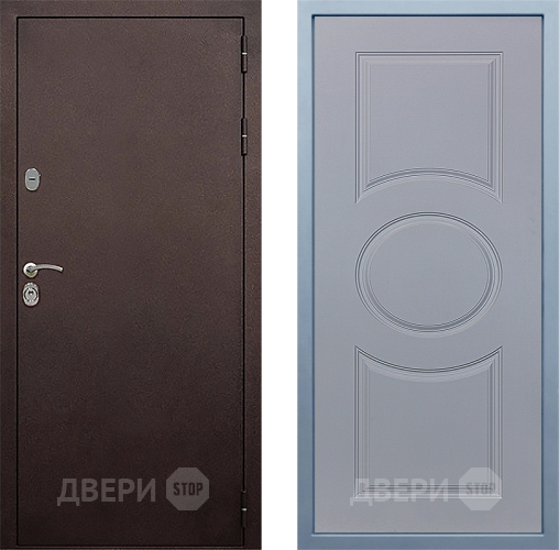 Входная металлическая Дверь Дива МД-40 Медь Д-8 Силк Маус в Красноармейске