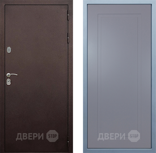 Входная металлическая Дверь Дива МД-40 Медь Н-10 Силк Маус в Красноармейске