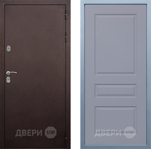 Входная металлическая Дверь Дива МД-40 Медь Д-13 Силк Маус в Красноармейске