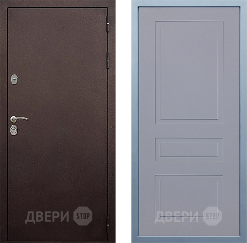 Входная металлическая Дверь Дива МД-40 Медь Н-13 Силк Маус в Красноармейске