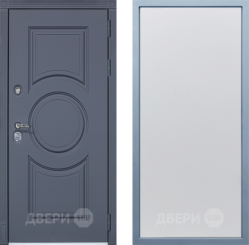 Входная металлическая Дверь Дива МХ-30 STR Н-1 Белый в Красноармейске