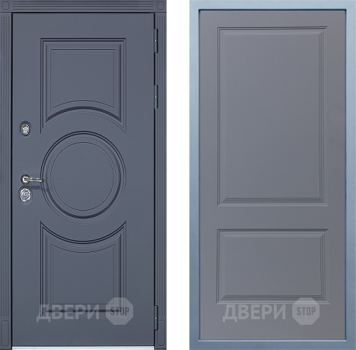Входная металлическая Дверь Дива МХ-30 STR Д-7 Силк Маус в Красноармейске