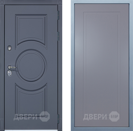 Входная металлическая Дверь Дива МХ-30 STR Н-10 Силк Маус в Красноармейске