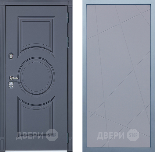 Входная металлическая Дверь Дива МХ-30 STR Д-11 Силк Маус в Красноармейске