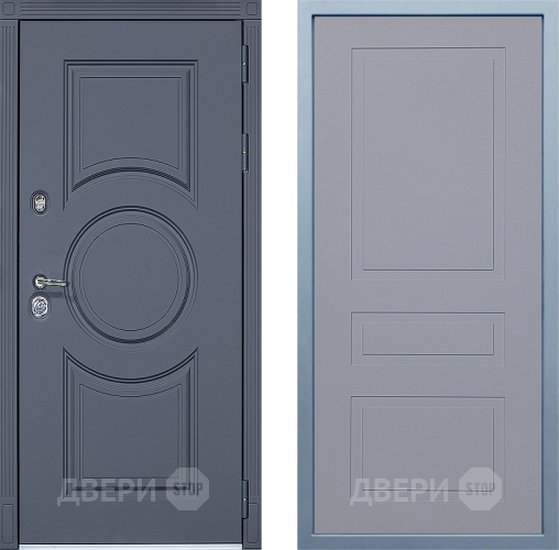Входная металлическая Дверь Дива МХ-30 STR Н-13 Силк Маус в Красноармейске