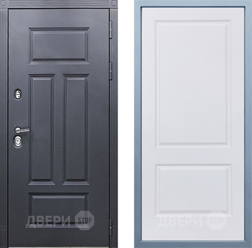 Входная металлическая Дверь Дива МХ-29 STR Д-7 Белый в Красноармейске