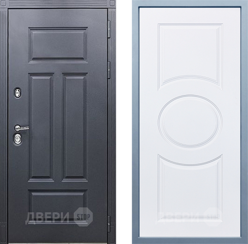 Входная металлическая Дверь Дива МХ-29 STR Д-8 Белый в Красноармейске