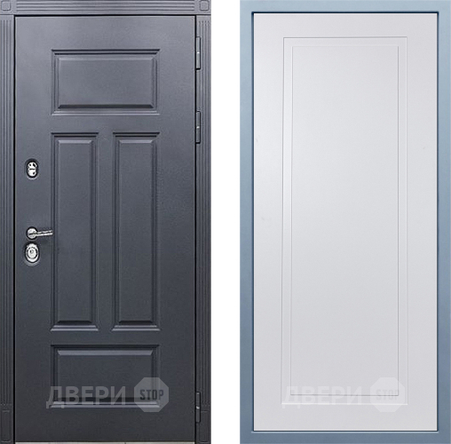 Входная металлическая Дверь Дива МХ-29 STR Н-10 Белый в Красноармейске