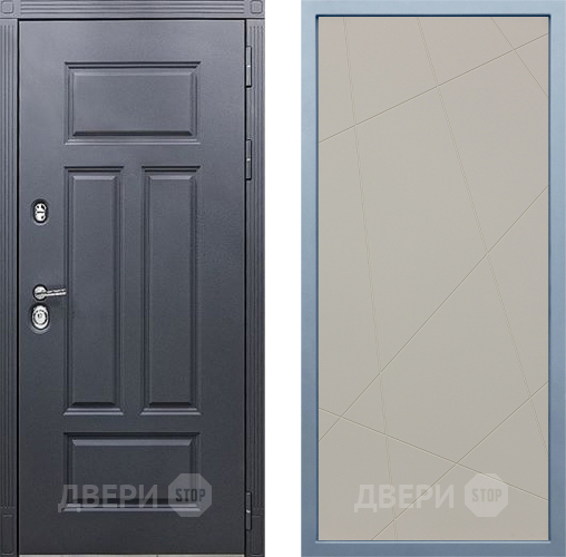Входная металлическая Дверь Дива МХ-29 STR Д-11 Шампань в Красноармейске