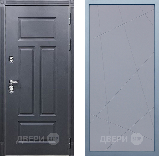 Входная металлическая Дверь Дива МХ-29 STR Д-11 Силк Маус в Красноармейске
