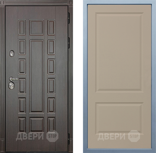 Входная металлическая Дверь Дива МХ-53 STR Д-7 Шампань в Красноармейске