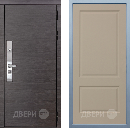 Входная металлическая Дверь Дива МХ-39 STR Д-7 Шампань в Красноармейске