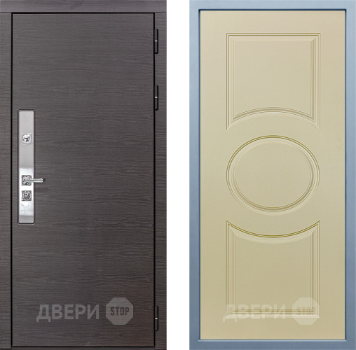 Входная металлическая Дверь Дива МХ-39 STR Д-8 Шампань в Красноармейске