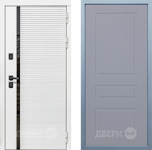 Дверь Дива МХ-45 Белая STR Н-13 Силк Маус в Красноармейске