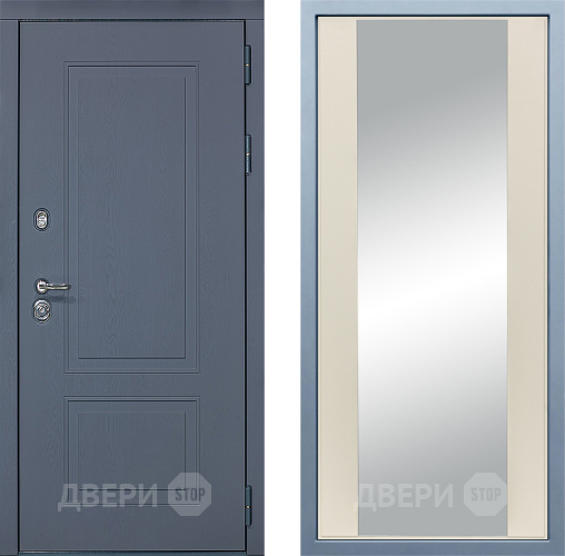 Входная металлическая Дверь Дива МХ-38 STR Д-15 Зеркало Шампань в Красноармейске