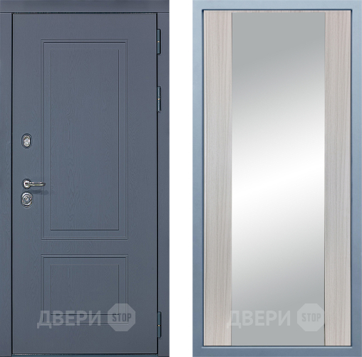Дверь Дива МХ-38 STR Д-15 Зеркало Сандал белый в Красноармейске
